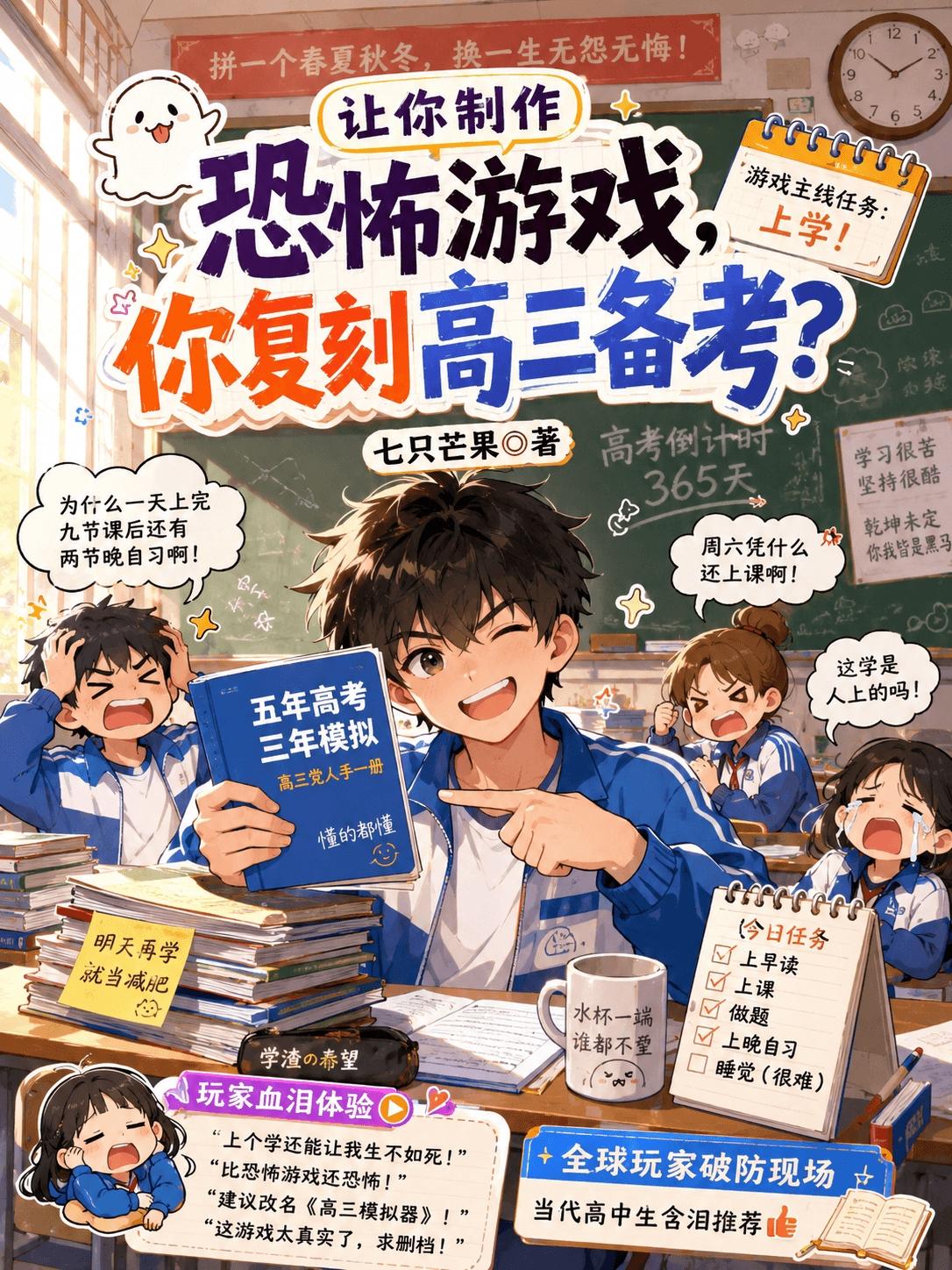 《让你制作恐怖游戏，你复刻高三备考？》